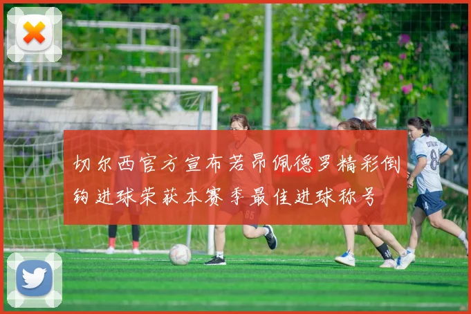 切尔西官方宣布若昂佩德罗精彩倒钩进球荣获本赛季最佳进球称号